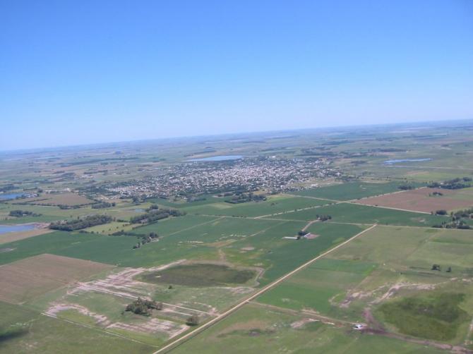 Carlos Casares aus der Luft