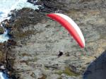 Paragliding Fluggebiet Australien / Ozeanien » Australien » New South Wales,Merewether,Markus on an evening flight.