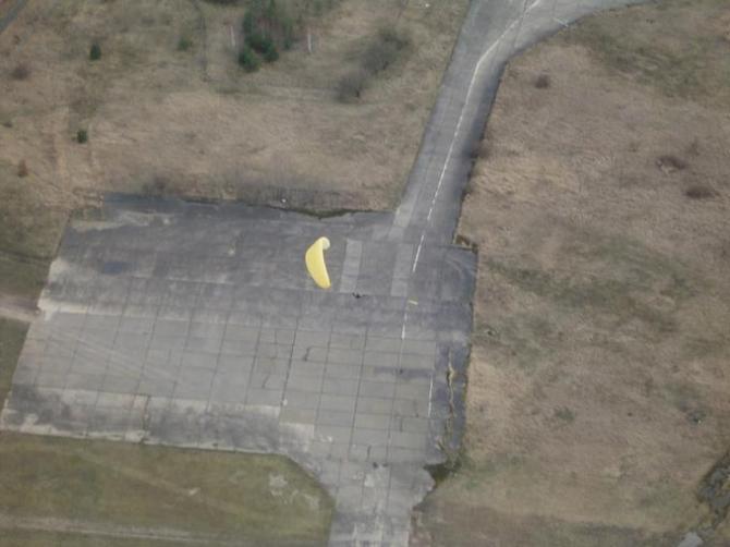 Thomas Start von oben