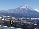 Paragliding Fluggebiet Asien » Japan,Asagiri -Wing Kiss,im Winter ist die Sicht auf den Fuji am besten - und das Fliegen oft auch
