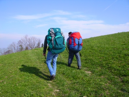 Weg zum Startplatz...