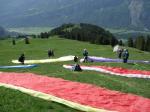 Paragliding Fluggebiet Europa » Schweiz » Bern,Gummen - Gummeralp,Der Startplatz...