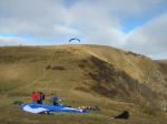 Paragliding Fluggebiet Europa » Frankreich » Elsass,Le Gaschney,Blick über den Start- und Toplandeplatz.