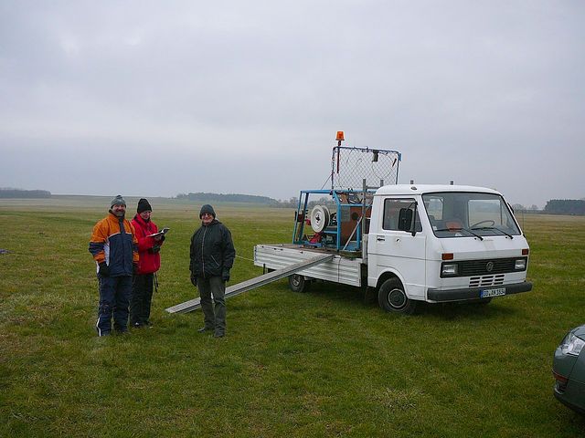 Schleppbetrieb zum Neujahrsfliegen