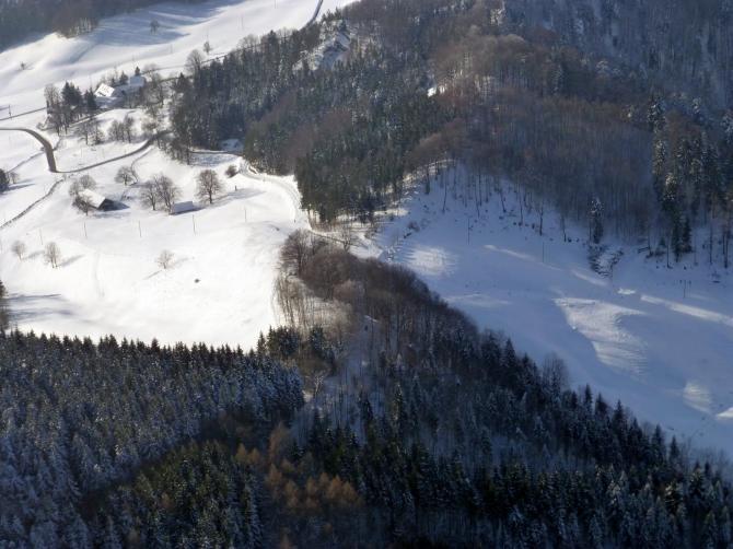 Kilchzimmersattel im Februar 2013