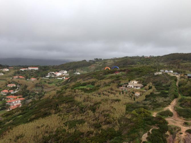 SP Praia Grande II aus der Luft, 2te Toplande Möglichkeit die helle Wiese unter dem SP