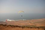 Paragliding Fluggebiet Afrika » Marokko,Legzira,Schöne Thermik sofort nach start! 
Der Landeplatz liegt beim roten Pfleil.