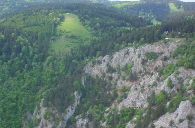 Der Oststartplatz (Hauptstartplatz der Paragleiter)