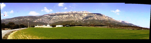 Landing zone of Cal Maciarol