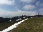 Paragliding Fluggebiet Europa » Schweiz » Appenzell Innerrhoden,St. Anton Oberegg,Startplatz von der Seite, Hangneigung