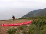 Paragliding Fluggebiet Europa » Portugal » Costa de Lisboa,Arrabida,Der Startplatz S.