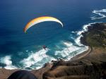 Paragliding Fluggebiet Europa Spanien Kanarische Inseln,Lanzarote - Mirador del Rio,Taggi im laminaren Seewind am 28.01.2009