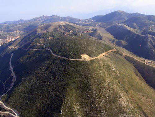 der Startplatz am Omplos