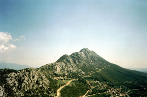 wunderschöner Flugberg