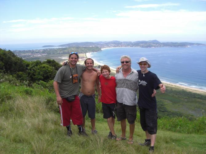 Mit Hans am Startplatz
Foto 20.02.2008