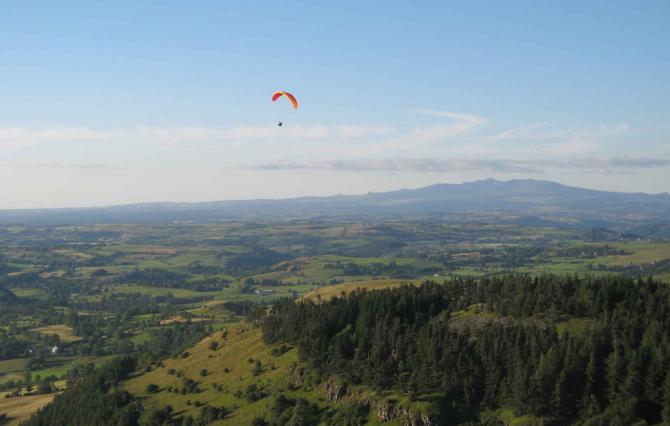 Blick Richtung Mont-Dore, Auvergne, Juli 2008, T.Uhlmann