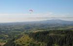 Paragliding Fluggebiet Europa » Frankreich » Auvergne,Cheylade - le Chauvier,Blick Richtung Mont-Dore, Auvergne, Juli 2008, T.Uhlmann