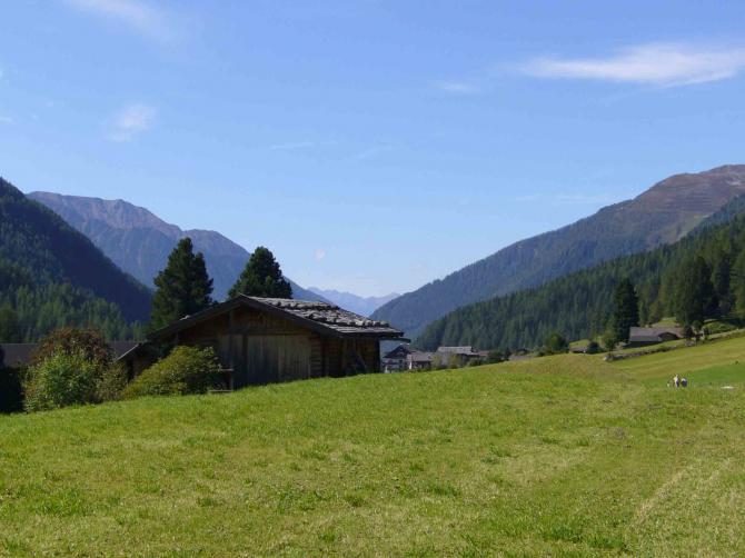 from the ice to the summer gras of the Ahrntal in 45 minutes - only birds know why glider pilots sing