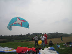 Startplatz bei Wind aus westlicher Richtung