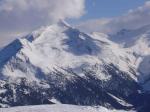 Paragliding Fluggebiet ,,Wildkarspitze from the north, Finkau (bottom right) and summit. It is a long way up