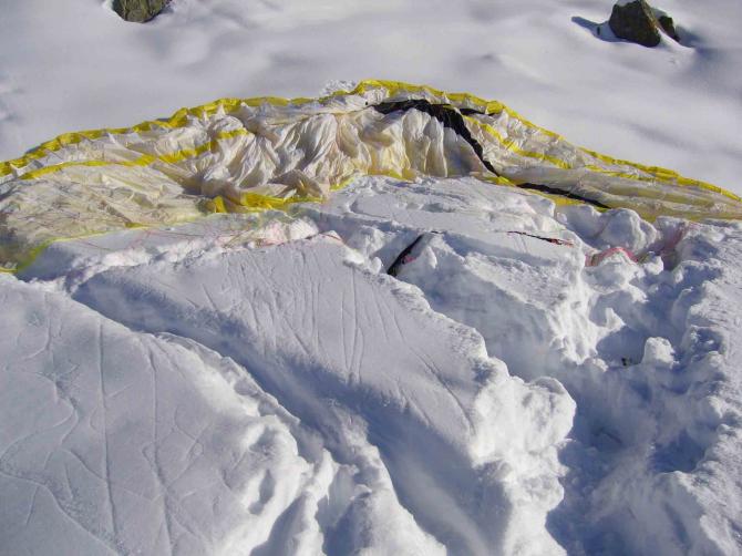Wildkar Start im Tiefschnee - geht auch