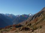 Paragliding Fluggebiet ,,Blick vom Startplatz Edelweiß in Richtung Westen.