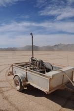 Paragliding Fluggebiet Nordamerika » USA » Nevada,Jean Ridge/ Jean Dry Bed,Hydraulische Winde auf Anhänger