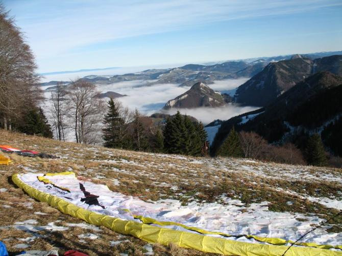 Startplatz auf der Südostseite