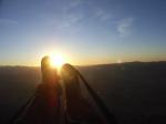Paragliding Fluggebiet Nordamerika » USA » Utah,Cove,Soaren im Sonnenuntergang
