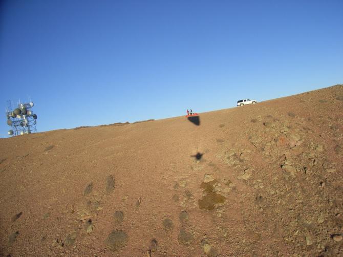 Soaren vor dem Start