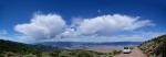 Paragliding Fluggebiet Nordamerika » USA » Utah,Monroe Peak,Wenn es so aussieht, dann ist es höchste Zeit in die Nähe eines LP zu kommen!! (Blick zum Mt.Edna)