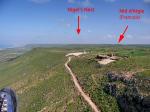 Paragliding Fluggebiet Afrika Marokko ,Nigel's Nest / Nid d'Aigle,Situation an der Krete