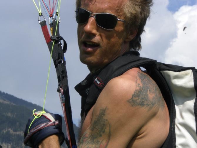 Juergen Brandl Ansprechpatner für alle Gastpiloten im Montafon und Organisator von Freeriding Austria.