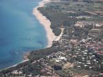Paragliding Fluggebiet Europa Italien Sardinien,Baunei,Landeplatz un tancau am strand