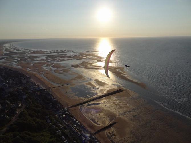 Wingover über Houlgate