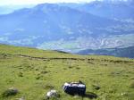 Paragliding Fluggebiet Europa » Österreich » Tirol,Stanser Joch,Südstart mit Blick aufs Inntal/Stans
