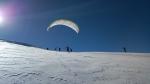Paragliding Fluggebiet Europa » Schweiz » Wallis,Weissmies, Saas Fee,Start direkt am Gipfel des Weissmies in Richtung Westen am 20.08.2020
