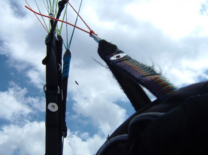 Start Riederalp.Foto ist am Eggerhorn enstanden.Danach Flog ich zum Helsenhorn,das ist an der Grenze zu Italien.