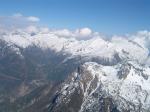 Paragliding Fluggebiet Europa » Schweiz » Wallis,Steibenkreuz-Bellwald,Start Riederalp.Vor mir das Glishorn und im Hintergrund die berühmt berüchtigte Ganderbrücke.Geflogen am 1.Mai05 Tag der Arbeit!!!!