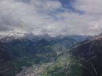 Paragliding Fluggebiet Europa » Schweiz » Wallis,Greicheralp / Riederalp,Blick auf das Riederhorn mit dem Aletsch im Hintergrund