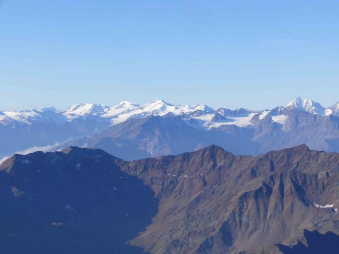 Gipfelblick auf die Südtiroler,Vinschgauer Berge