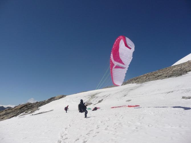 Idealer SW-Startplatz am Punkt 3365