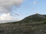 Paragliding Fluggebiet Europa » Spanien » Valencia,Collado de la Peña Rubia,Riesiger Landeplatz