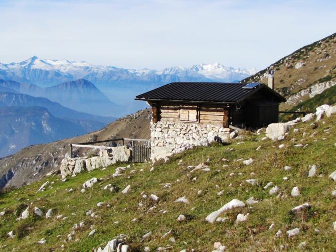Blick von der Alp Malga Stivo Richtung Südtirol