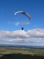 Paragliding Fluggebiet Europa » Portugal » Algarve,Alcaria Ruiva,Das Bild zeigt Matthias kurz nach dem Start.