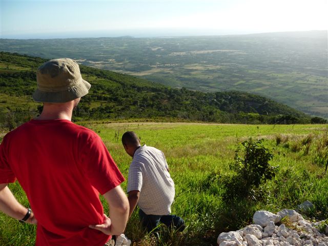 Startplatz John Crow Hill (1800ft asl)