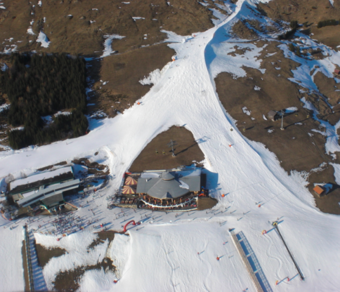 Mittelstation Sonnenburg zwischen Ladis und Fiss