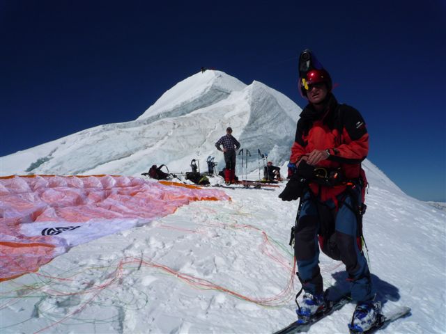 Kurz vorm Start mit Dank an Peter Und Christian