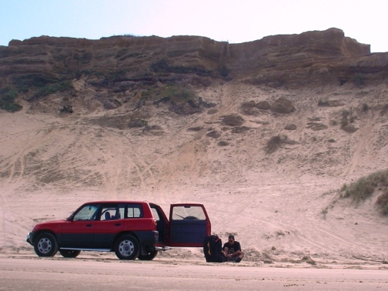 Düne in Baylys Beach