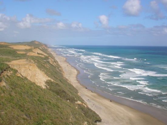 50 km Soaring mit bis zu 150m hohen Dünen.